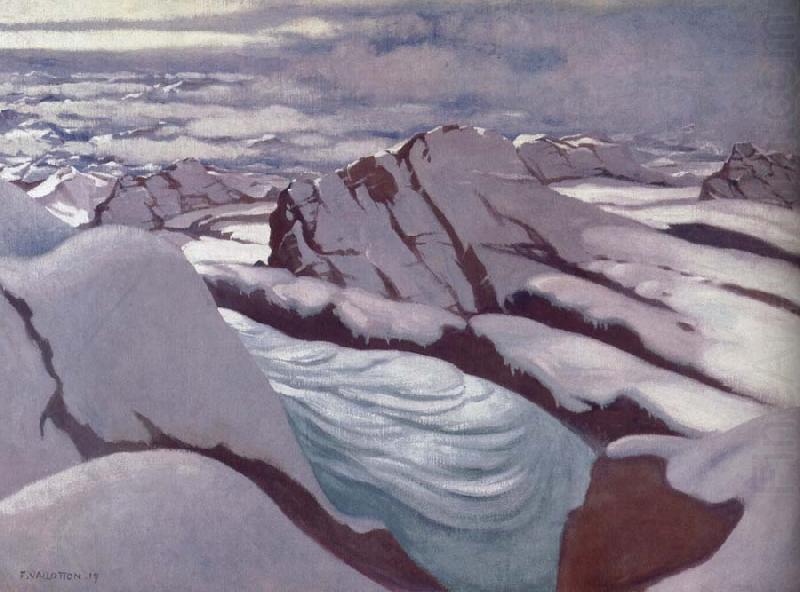 Felix Vallotton High Alps,Glacier and Snowy Peaks china oil painting image